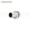 M5 3 Pin Male Circular Connector-Panel Mount,Solder Connection, Rear Fastened