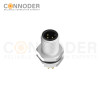 M5 3 Pin Male Circular Connector-Panel Mount,Solder Connection, Rear Fastened