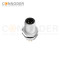 M5 3 Pin Male Circular Connector-Panel Mount,Solder Connection, Rear Fastened