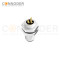 M5 3 Pin Male Circular Connector-Panel Mount,Solder Connection, Rear Fastened
