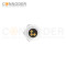 M5 3 Pin Female Circular Connector-Panel Mount,Solder Connection, Rear Fastened