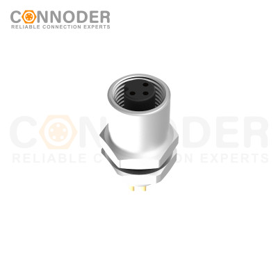 Wholesale M5 Female 4 Pin Circular Connector | Panel Mount,Solder Connection, Rear Fastened