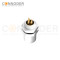 M5 3 Pin Female Circular Connector-Panel Mount,Solder Connection, Rear Fastened