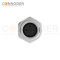 M8 3 Pin Female Circular Connector-Panel Mount,Solder Connectio,M8*0.5, Front Fastened
