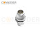 M8 3 Pin Male Circular Connector-Panel Mount,Solder Connectio,M8*0.5, Rear Fastened