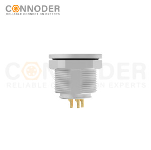 Wholesale M9 5 Pin Circular Connectors Front Mount Female Solder Connectio, Rear Fastened