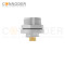 M9 5 Pin Circular Connectors Rear Mount Female Solder Connectio, Front Fastened