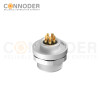 M9 5 Pin Circular Connectors Rear Mount Female Solder Connectio, Front Fastened