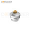 M9 5 Pin Circular Connectors Rear Mount Female Solder Connectio, Front Fastened