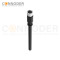 M8 Female Cable Connector-Straight Overmolded Cable,UL, PUR, black,Solder Connection,A code