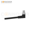 M8 Male Sensor Connecting-Right Angle Overmolded Cable,UL, PUR, black,Solder Connection,A code