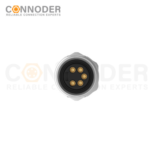 7/8" Female circular connector Front Fastened,with PCB welded screw 7/8-16UHF