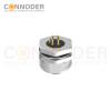7/8" Female circular connector Front Fastened,with PCB welded screw 7/8-16UHF