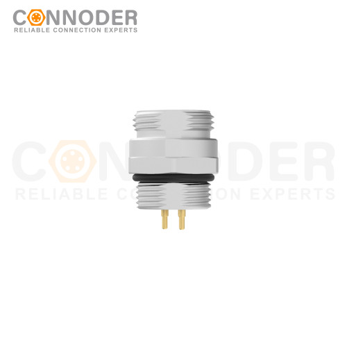 7/8" male circular connector Rear Fastened,with PCB welded screw 7/8-16UHF