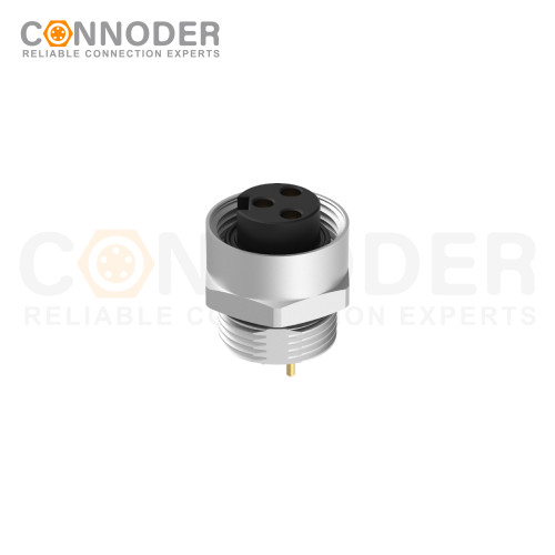 7/8" Female circular connector Rear Fastened,with PCB welded screw 7/8-16UHF