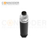 M8 Male Circular Connector-Field Wireable,Straight Plastic Assembled,Solder Connection,A code,