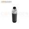 M8 Male Circular Connector-Field Wireable,Straight Plastic Assembled,Solder Connection,A code,