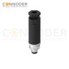 M8 Male Circular Connector-Field Wireable,Straight Plastic Assembled,Solder Connection,A code,