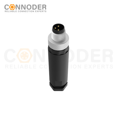 Wholesale M8 Male 4 Pin Circular Connector | Field Wireable,,Screw Connection,A code