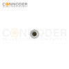 M9 Male Straight Circular Connector-Metal Assembled,Field Wireable,A coded,Solder Connection