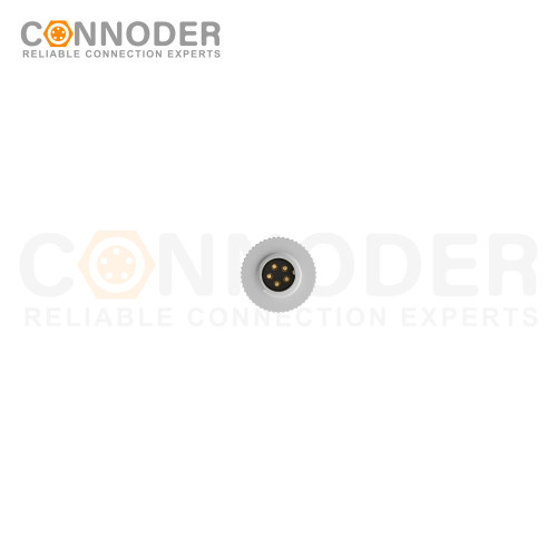 M9 Male Straight Circular Connector-Metal Assembled,Field Wireable,A coded,Solder Connection