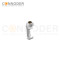 M9 Male Straight Circular Connector-Metal Assembled,Field Wireable,A coded,Solder Connection
