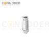 M9 Male Straight Circular Connector-Metal Assembled,Field Wireable,A coded,Solder Connection