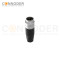 7/8 Male Circular Connector-Field Wireable,Straight Plastic Assembled,Solder Connection,A code,
