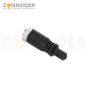 7/8" Female Connecting Cables-Straight Overmolded Cable,UL, PUR, black,Solder Connection,A code,