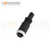 7/8" Female Connecting Cables-Straight Overmolded Cable,UL, PUR, black,Solder Connection,A code,