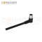M5 Female Sensor Connecting-Right Angle Overmolded Cable,UL, PUR, black,Solder Connection,A code