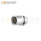 M8 Female Circular Connector-Panel Mount,Solder Connection,A code,M8*0.5, Rear Fastened