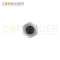M8 Female Circular Connector-Panel Mount,Solder Connection,A code,M8*0.5, Rear Fastened
