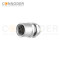M8 Female Circular Connector-Panel Mount,Solder Connection,B code,M8*0.5, Rear Fastened