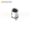 M8 Female Circular Connector-Panel Mount,Solder Connection,B code,M8*0.5, Rear Fastened