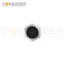 M8 Female Circular Connector-Panel Mount,Solder Connection,D code,M8*0.5, Rear Fastened