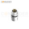 M8 Female Circular Connector-Panel Mount,Solder Connection,D code,M8*0.5, Rear Fastened