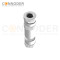 M8 Female Circular Connector-Field Wireable,Straight Metal Assembled,Screw type Connection,A code,