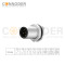 Source Factory M12 A 5 Pin Circular Connector | Male Panel Mount,Solder Connection,A code,M12x1.0, Front Fastened