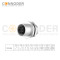 Wholesale M12 5 Pin Circular Connector | Female Panel Mount,Solder Connection,A code,M12x1.0, Rear Fastened