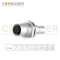 Factory Direct Sales M12 A Circular Connector | 5 Pin Female Panel Mount,Solder Connection,A code,M16x1.5, Front Fastened,Shielded