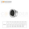 Wholesale M16 Female 6 Pin Circular Connector | Plug Straight Solder Cable Rear Fastene Panel mount Connector(M18*0.75)