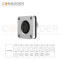 Wholesale M16 Female 5 Pin Circular Connector | Socket Panel Mount Connector with 4-hole Flange,IP67 Waterproof,Solder Type, Unshielded