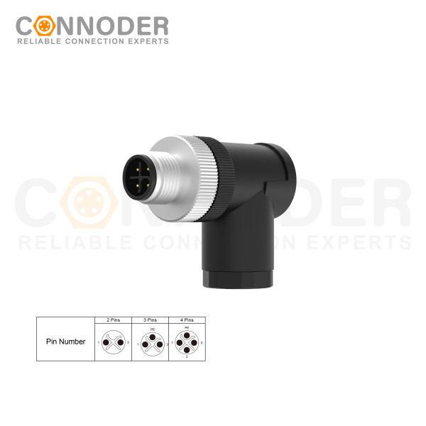 High-Quality Wholesale M12 S Coded Male 3+PE Circular Connector | OEM/ODM Available | Field Wireable with Screw Connection, PG9 - Ideal for Industrial Applications