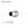 Wholesale M12 S Coded Female 3+PE Circular Connector | Panel Mount,Solder Connection,M16x1.5, Front Fastened