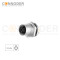 Wholesale M12 X Coded Female 8 Pin Circular Connector - OEM & ODM Solutions for Panel Mount, Solder Connection, M16x1.5, and Front Fastened Applications | High-Quality Industrial Connectors for Distributors and Wholesalers