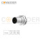 Wholesale M12 B Coded 5 Pin Circular Connector l Aviation Pane Mount Connector,Aviation Panel Back Mount Flange Socket Sensor Connector