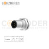 Wholesale M12 B Circular Connector l  5 Pin Straight Soldering Backboard mounting Front Fastened Connector M16*1.5