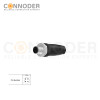 Wholesale M12 D Coded 4 Pin Circular Connector l Male Straight Circular Connector-Field Wireable,,Screw Connection,PG7