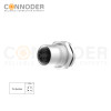 Wholesale M12 D Coded 4 Pin Circular Connector l Panel Mount,Solder Connection,M16x1.5, Front Fastened